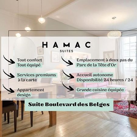 Suite Des Belges Parc Tete D'Or - 4 A 6 Voyageurs Lyon Dış mekan fotoğraf